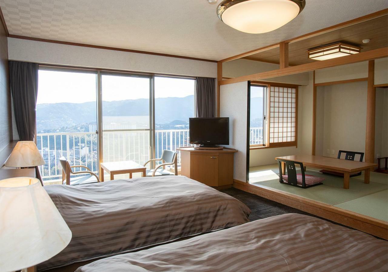 Atagawa Heights Hotel Higashiizu Bagian luar foto